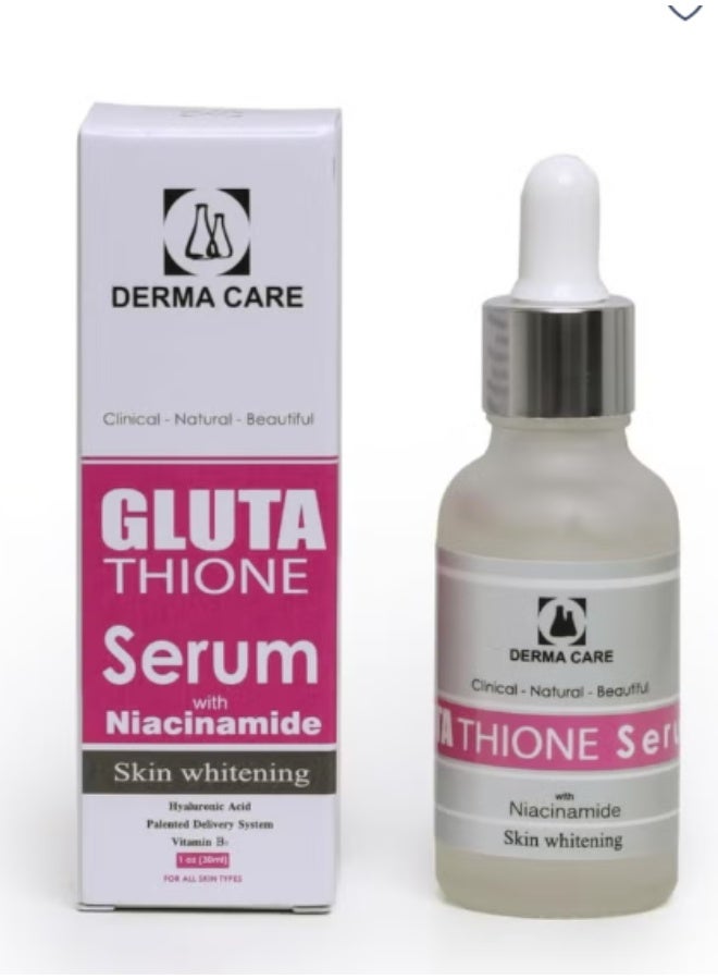 سيروم ديرما كير بالجلوتاثيون والنياسيناميد - سيروم لتفتيح وتوحيد لون البشرة